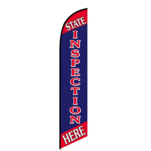 Feather Flag - State Inspection
