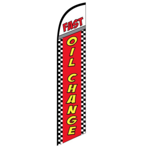 Feather Flag - Oil Change