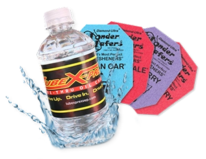 Free Water Bottle and Air Fresheners at Lube X-press with your Oil Change